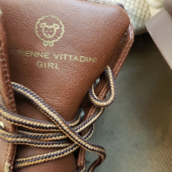 ADRIENNE VITTADINI GIRLS DUCK BOOTS PINK & BROWN 3 - Picture 6 of 8